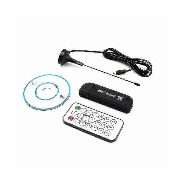 USB2.0 DVB-T SDR+DAB+FM TV-mottakerpinne RTL2832U+FC0012