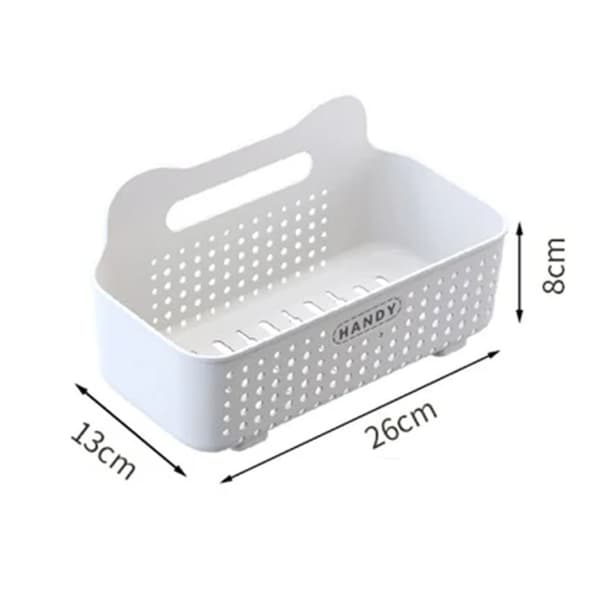 1 pc Green Bathroom Shelf, Storage Rack, Kitchen Shelves, Wall-Mounted Storage Baskets
