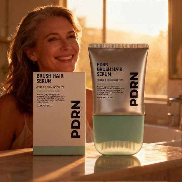PDRN hodebunnsmassasjeserum - Beroligende børsteapplikator, 100 ml