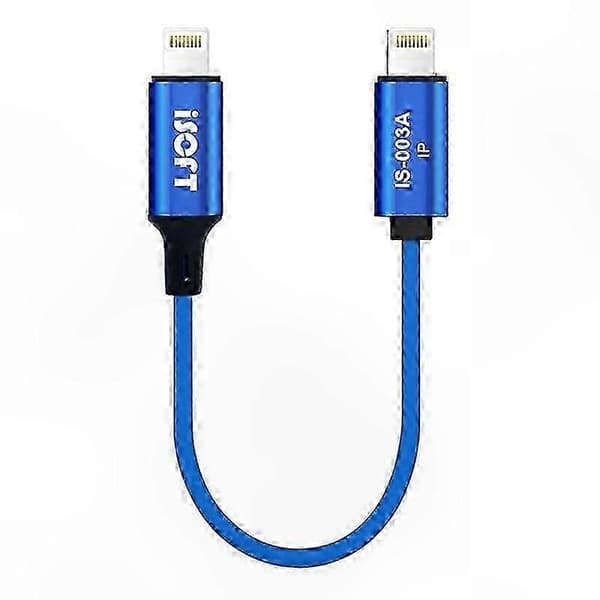 ISOFT IS-003A Dataöverföringskabel Lightning till Lightning Enkel kopiering av datakabel för