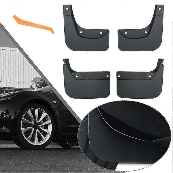 Mudflaps / Sprutskjermer for Model 3 Highland 2024 - Foran & Bak