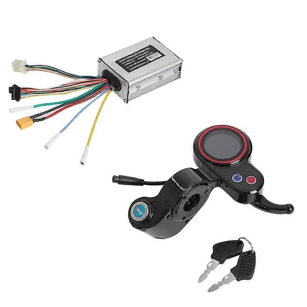 Til Hitway H5 Kickscooter 6 Pin LCD Display Controller Låsende Elektrisk Løbehjul Instrument Dashboard Udskiftningsdele