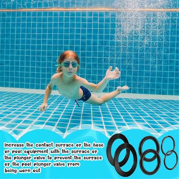 18 stk. 25076RP O-ring gummiskive til pool