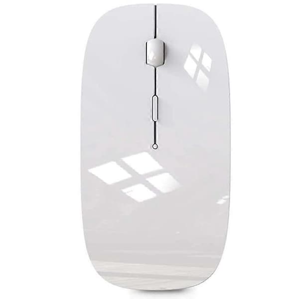 Trådløs mus til MacBook Air Bluetooth-mus til MacBook Pro Air bærbar computer MacBook Mac Windows Bluetooth-mus til iPad White