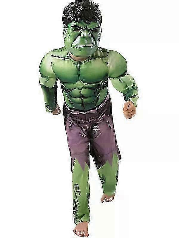 Deluxe Incredible Hulk -naamiaisasu Marvel Avengers -teemalla S