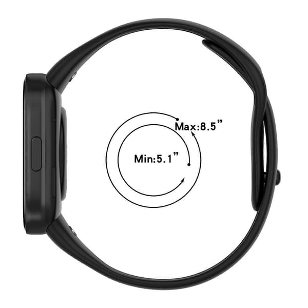 Silikoniranneke Redmi Watch 3 Active / Watch 3 Lite -kelloon Orange