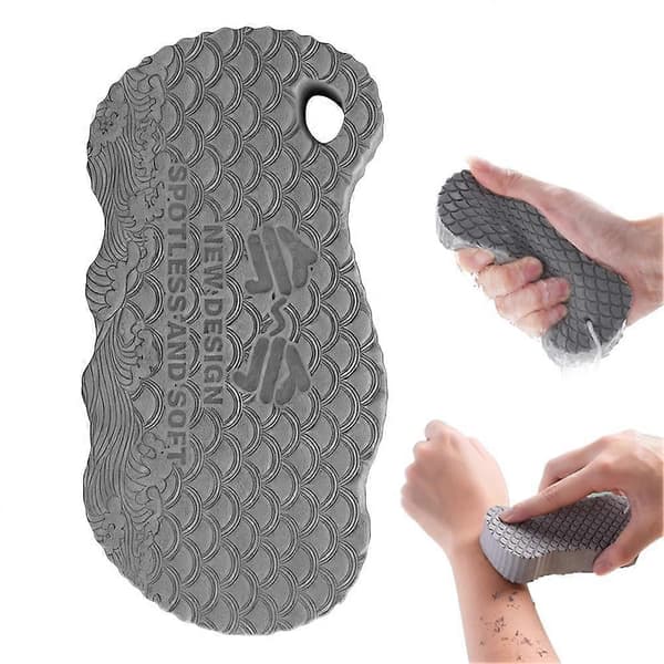 Bade Svamp til Børn Død Hudfjerner Eksfolierende Peeling Svamp Børste G1V9 white 1pcs