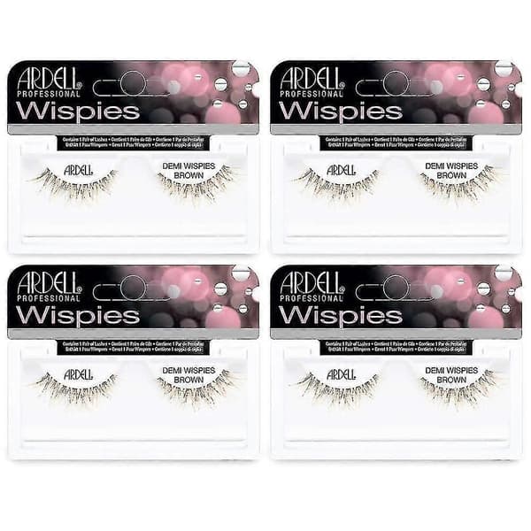 Lösögonfransar Wispies Cluster 603 (4-pack) S07 Demi Wispies Brown