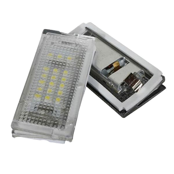 4X 18 LED nummerpladelys til E46 4DR Sedan 325I 328I 99-03