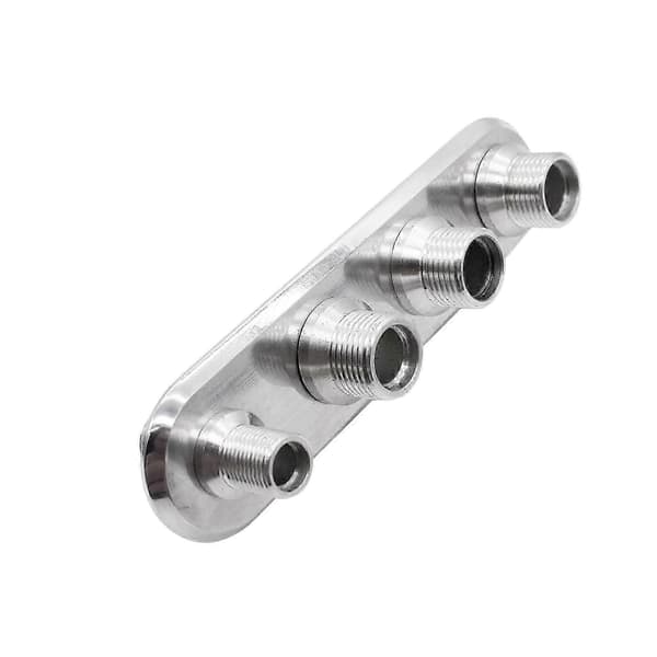 4-ports aluminium brannmurvarmer og A/C skott inline