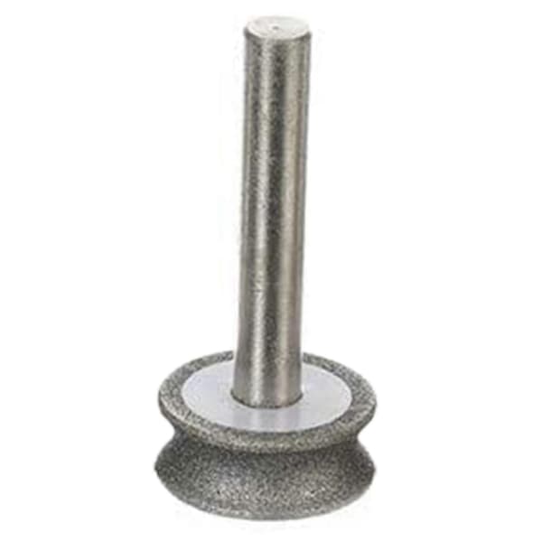Diamantslibeskive Slibeskive til glasfly Lige kantfas 6 mm skaft (5 mm) (sammenfiltring) Som visas