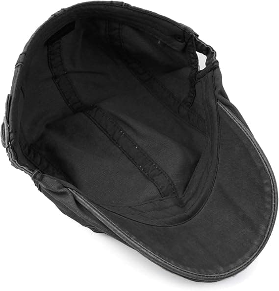 Beret cap men adjustable flat vintage Ivy hat