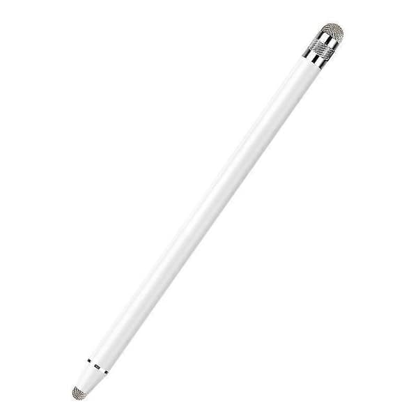 Touch Pen Til Tablet Universal Blyant Kapacitiv Stylus Dobbelt Dobbelt Silikonehoved Til iPad Android Smartphone-lxb White A