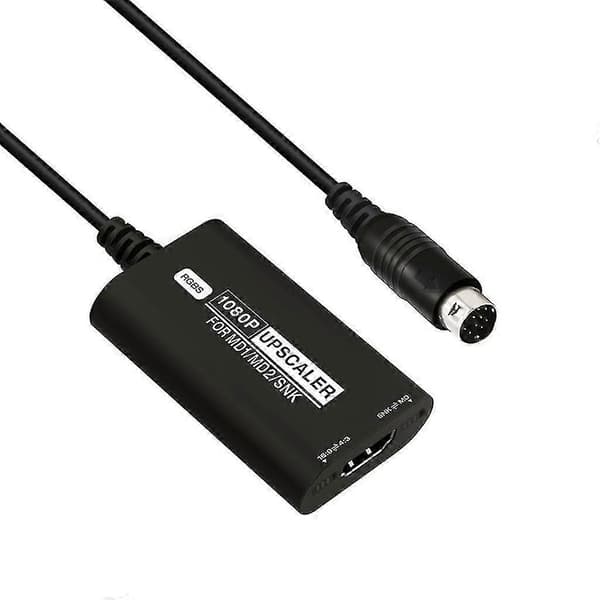 HDTV HDMI-kompatibel adapter til MD1/MD2/SNK 16:9/4:3 billedformatsskift