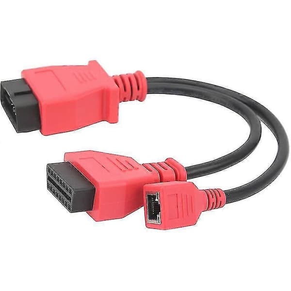 Programmeringskabelkontakt Obd2 Ethernet-kabeladapter for Autel Ms908 Pro Ms908s Pro Maxisys Elite Im608 for F-chassis