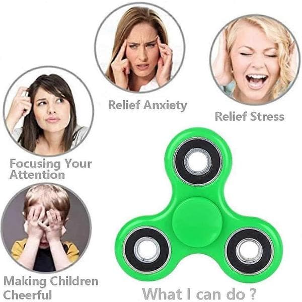 Fidget Spinners Leksaker 5-pack, Sensoriskt Hand Fidget Pack Bulk, Ångestleksaker Stressreducerare, Partyfavoriter för Barn och Vuxna