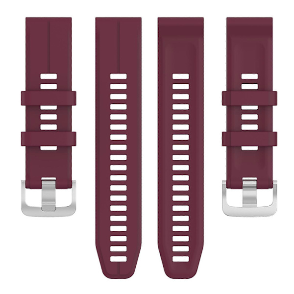 Til Garmin Descent G1 Silikone Urrem Wine Red