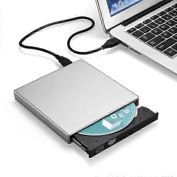 Ekstern USB CD-RW-brenner DVD/CD-leser optisk stasjon for bærbar datamaskin JIKAIX