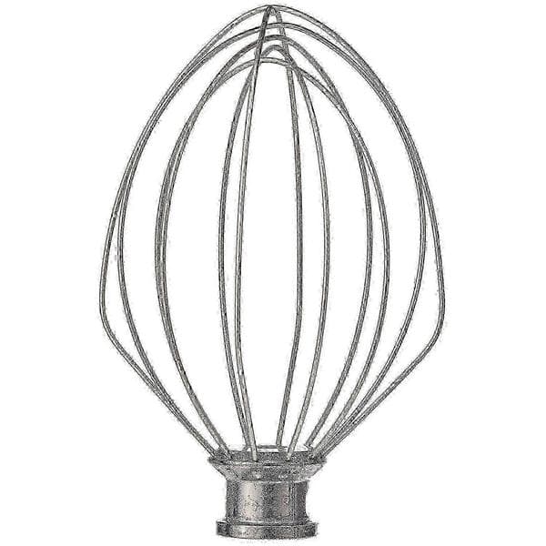 5KPM5-vaijerivispilä KitchenAid 5QT Professional Series -yleiskoneeseen Silver