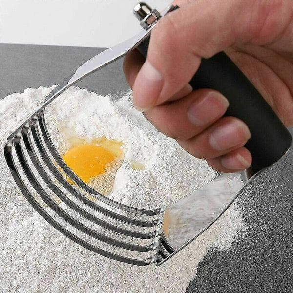 Dejblander i rustfrit stål med blødt greb, dejdeler, wienerbrødsblander