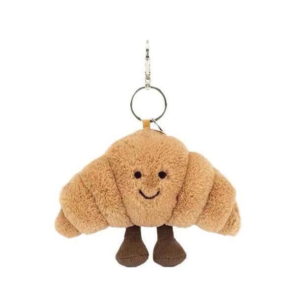 Jellycat Amuseables Croissant Plush, Small 22 cm | Pastry Plush | Fun Gift