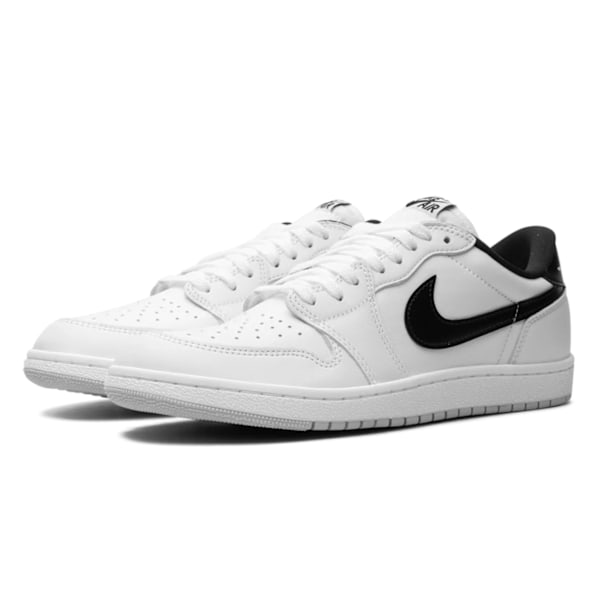 Jordan 1 Retro Low '85"Metallic Black" Original sneakers för män och kvinnor 37