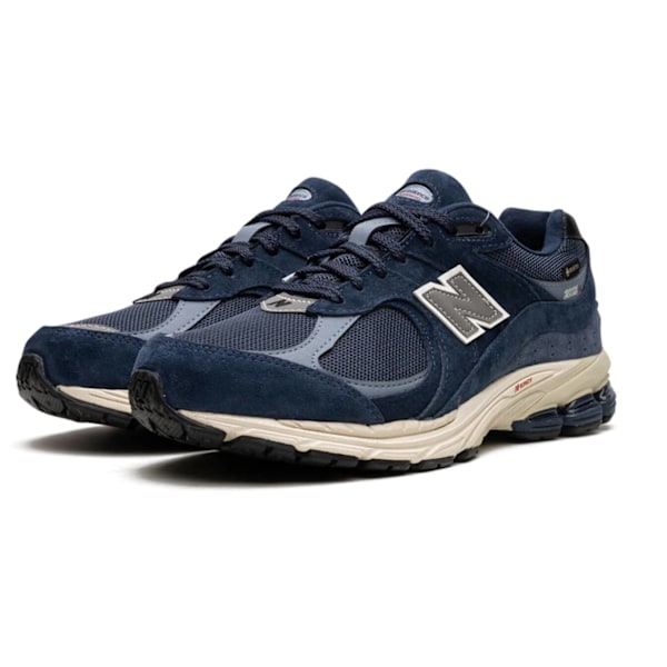 NEW BALANCES 2002R Gore-Tex Navy Arctic Grey Original sneakers för män och kvinnor 41