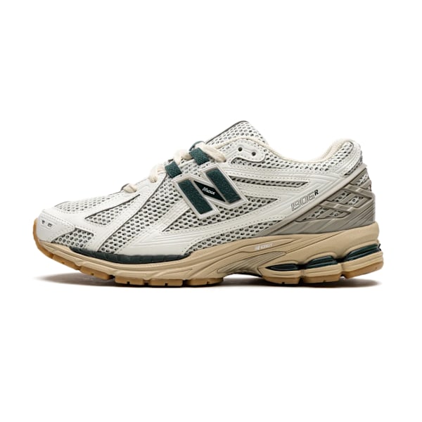 NEW BALANCES 1906R WHITEGREENCREAM" Original sneakers för män och kvinnor 45