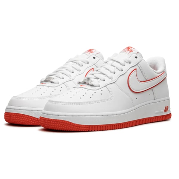Air Force 1 '07"Picante Red" Original sneakers för män och kvinnor 40