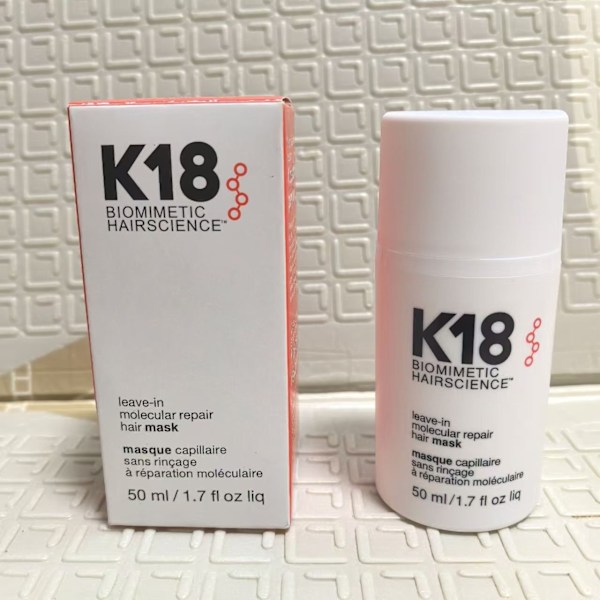 K18 Molekylær Reparerende Hårmaske Hårbehandling 50ml