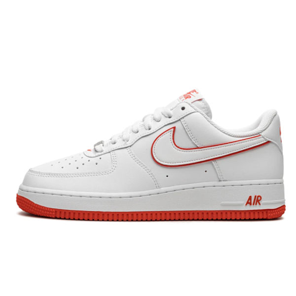 Air Force 1 '07"Picante Red" Original sneakers för män och kvinnor 42