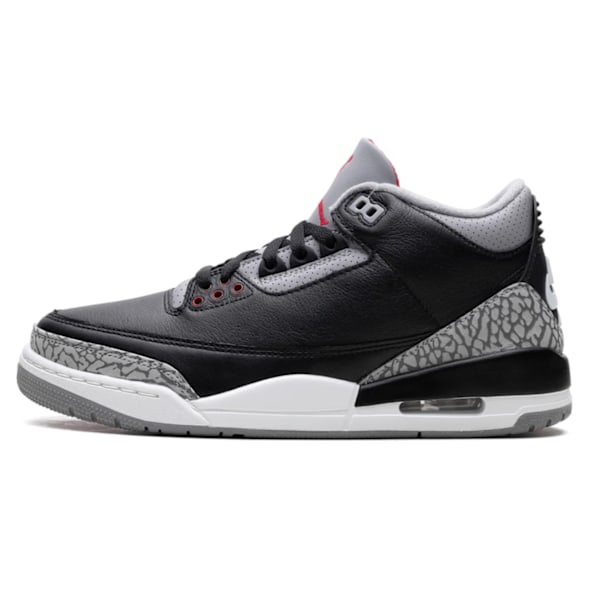 Air Jordan 3"Black Cement" Original sneakers för män och kvinnor 37