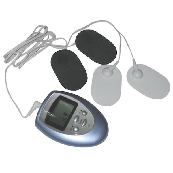 Bärbar elektrisk stimuleringsmaskin Digital terapimaskin Digital pulsanordning för smärtlindring (utan batteri) Ty