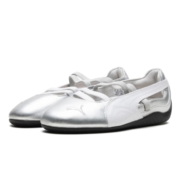 Puma Speedcat Ballet WMNS "Silver" Original sneakers för män och kvinnor 37