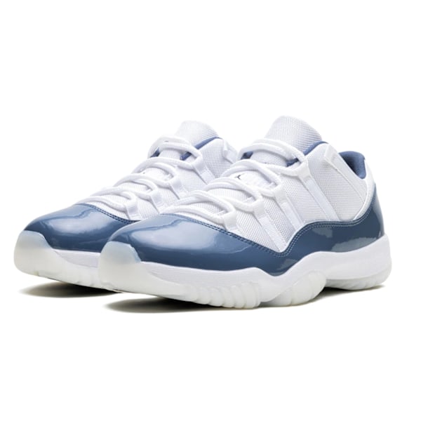 Jordan 11 Retro Low"Diffused Blue" Original sneakers för män och kvinnor 41