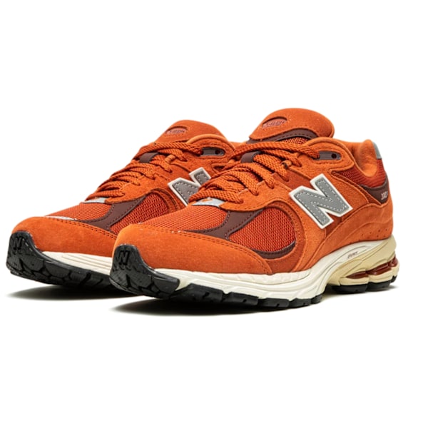 NEW BALANCES 2002R M2002"Burnt Orange" Original sneakers för män och kvinnor 43