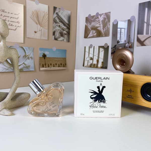 Guerlains 2025 Nye Hjerteformede Bærbare Lille Sorte Kjole Eau de Parfum 100ml