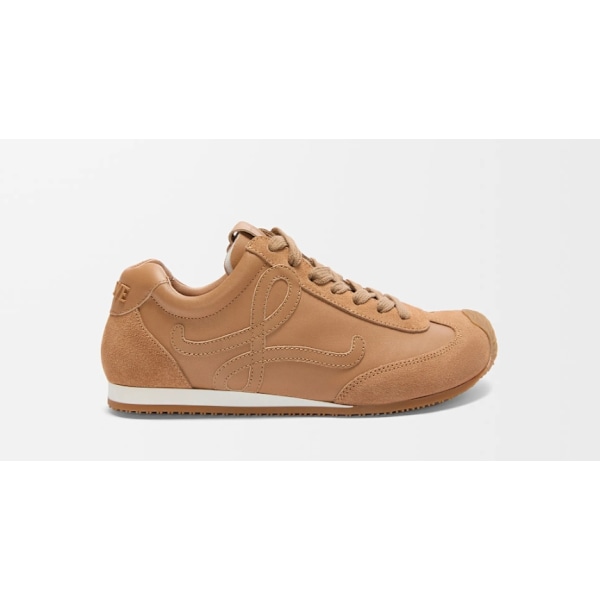 Ballet Runner 2.0 Kanel Nylon och koläder Original sneakers för män och kvinnor 44