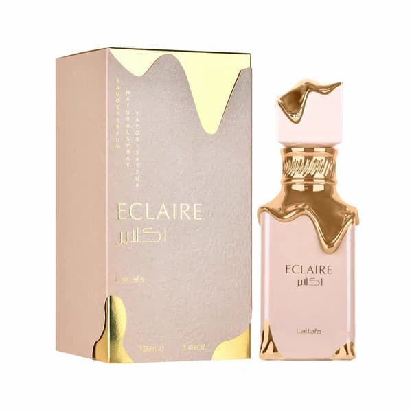 Højkvalitets Eclaire EDP 100ml - Lattafa, en chokoladegourmandduft, sød og charmerende til kvinder