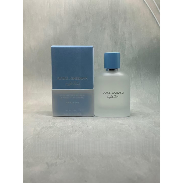 D & G Light Blue Set för Kvinnor och Light Blue Set för Män (2 Flaskor, 100 ml)