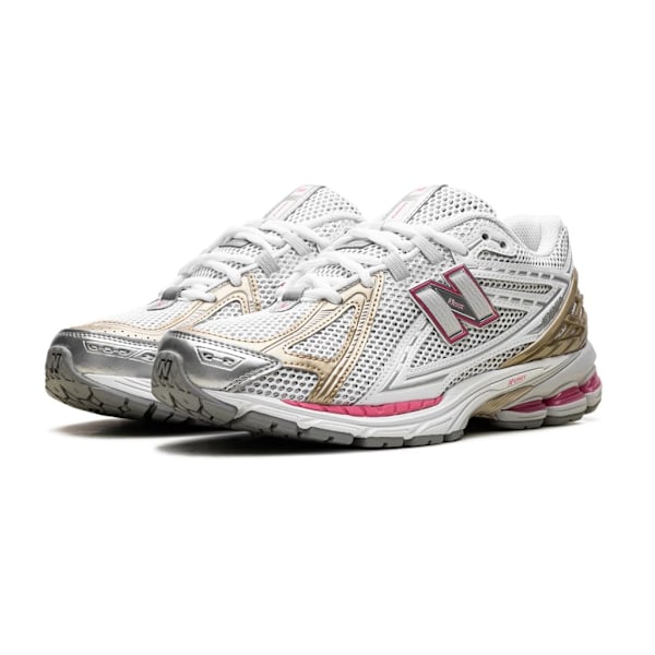 NEW BALANCES 1906R SILVER DRAGON BERRY GOLD Original sneakers för män och kvinnor 45