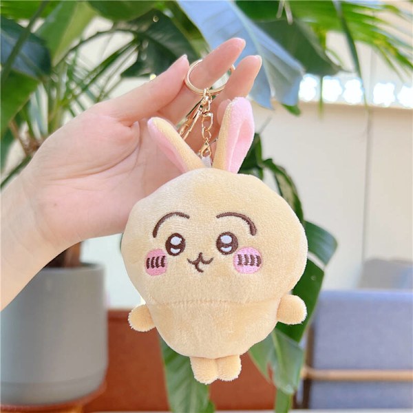 Chiikawa Jiyikawa hänge söt nyckelring docka lugnande Usagi docka trasdocka liten present