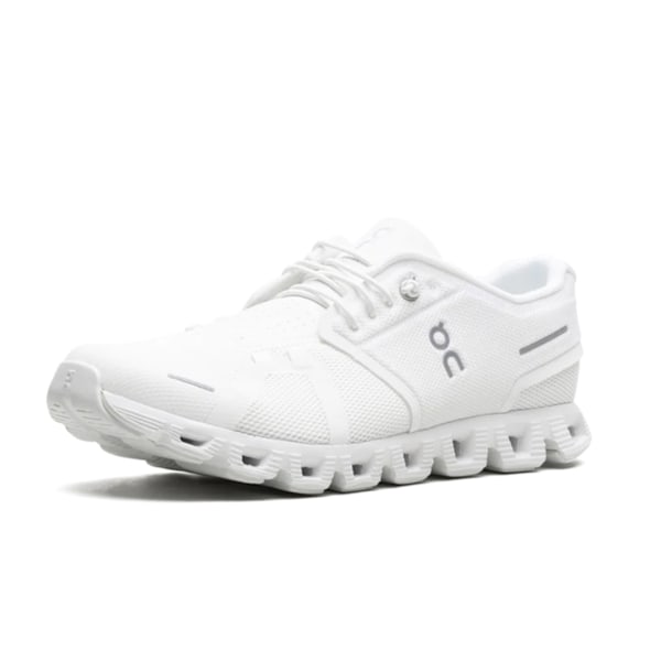 On Running Cloud 5 "All White" Original sneakers för män och kvinnor 43