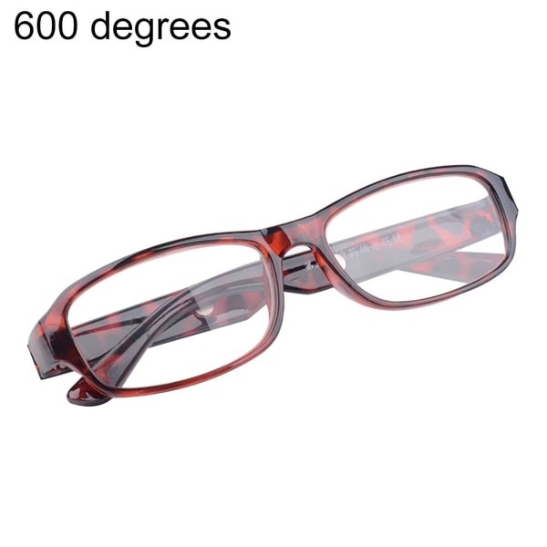 Läsglasögon +4,5 +5,0 +5,5 +6,0 grader Optisk lins Glasögon Glasögon qd bäst Red 6