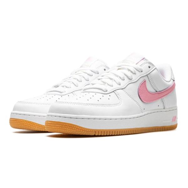 Air Force 1 Low"Pink Gum" Original sneakers för män och kvinnor 36