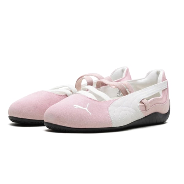 Pumas Speedcat Ballet WMNS "Whisp of Pink" Original sneakers för män och kvinnor 41