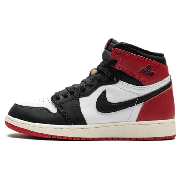 Jordan 1 Retro High OG GS"Black Toe Reimagined" Original sneakers för män och kvinnor 38