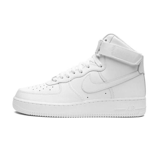 AIR FORCE 1 HIGH MNS WMNS"Triple White" Original sneakers för män och kvinnor 45