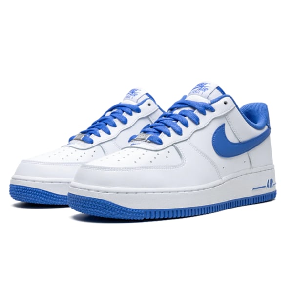 Air Force 1 '07"Medium Blue" Original sneakers för män och kvinnor 37