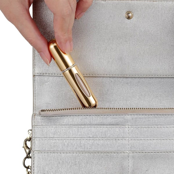 2-Pack Refill Parfymflaska / Refillflaska Silver